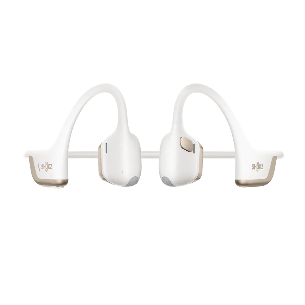 Наушники Shokz OpenRun Pro 2 Open-Ear Bone Conduction Sports Headphones - Lunar White (S820-ST-LW)