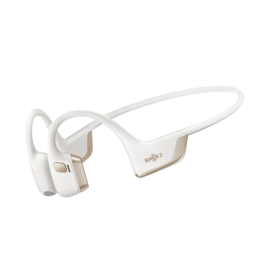Наушники Shokz OpenRun Pro 2 Open-Ear Bone Conduction Sports Headphones - Lunar White (S820-ST-LW)
