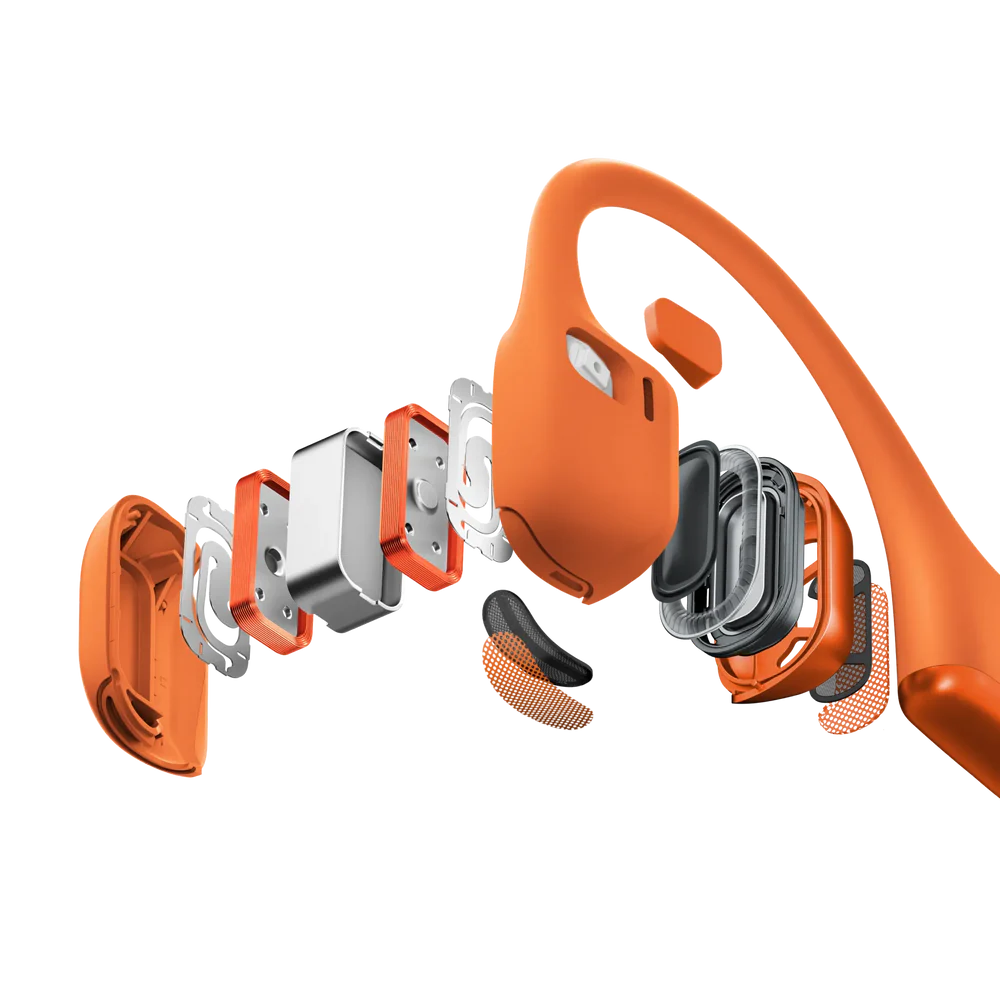 Навушники Shokz OpenRun Pro 2 Open-Ear Bone Conduction Sports Headphones - Orange (S820-ST-OR)