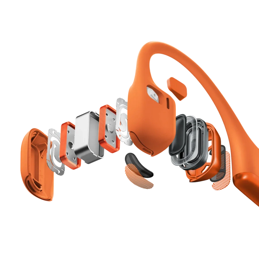 Навушники Shokz OpenRun Pro 2 Open-Ear Bone Conduction Sports Headphones - Orange (S820-ST-OR)