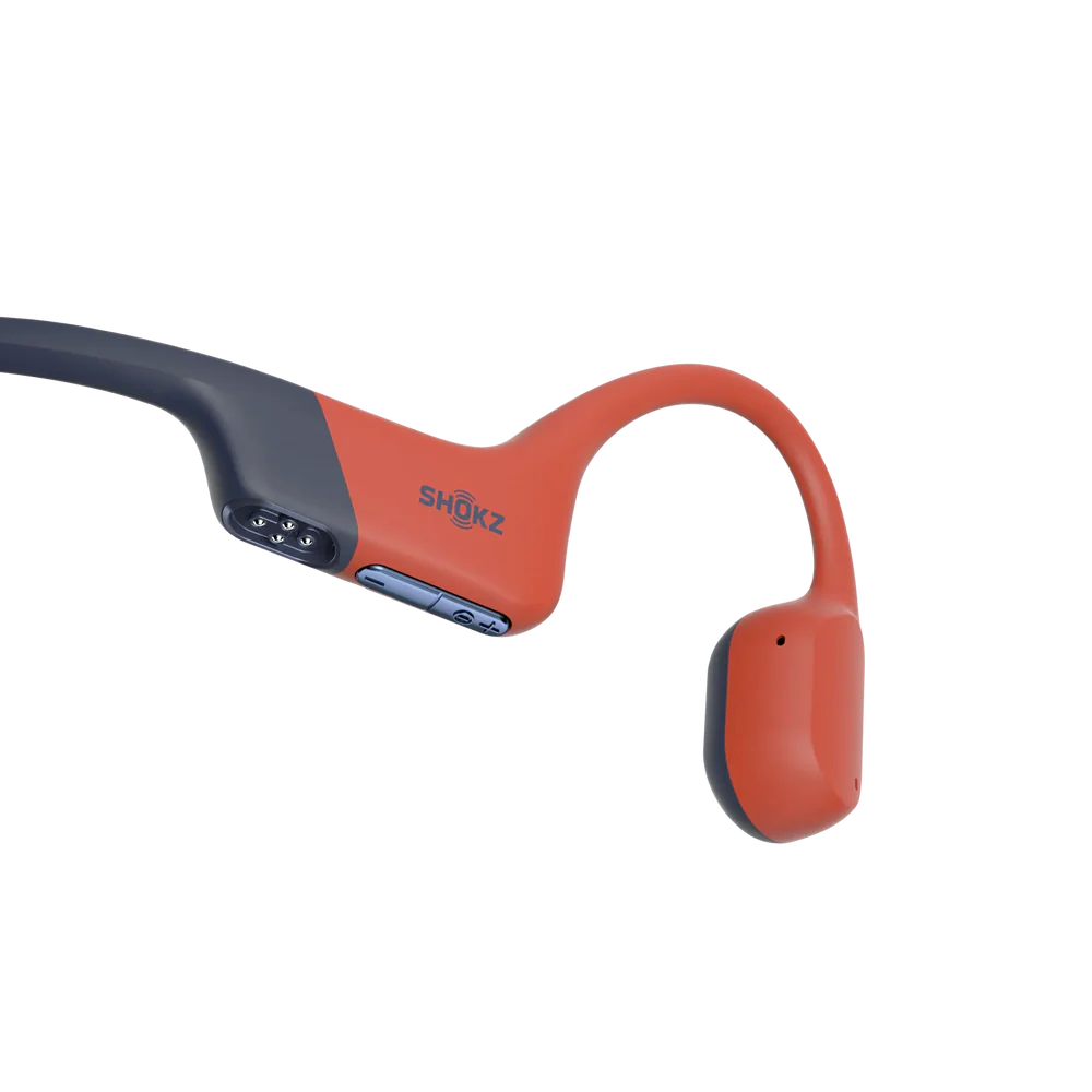 Наушники Shokz OpenSwim Pro Open-Ear Bone Conduction Swimming Headphones - Red (S710-ST-RD)