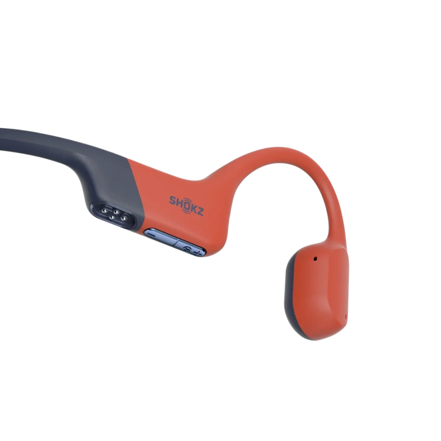 Наушники Shokz OpenSwim Pro Open-Ear Bone Conduction Swimming Headphones - Red (S710-ST-RD)