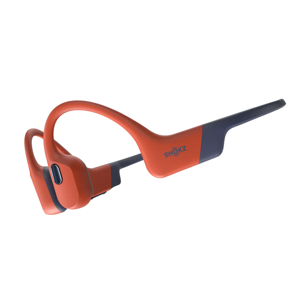 Наушники Shokz OpenSwim Pro Open-Ear Bone Conduction Swimming Headphones - Red (S710-ST-RD)