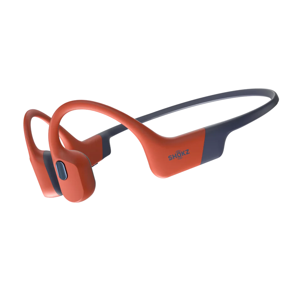 Наушники Shokz OpenSwim Pro Open-Ear Bone Conduction Swimming Headphones - Red (S710-ST-RD)