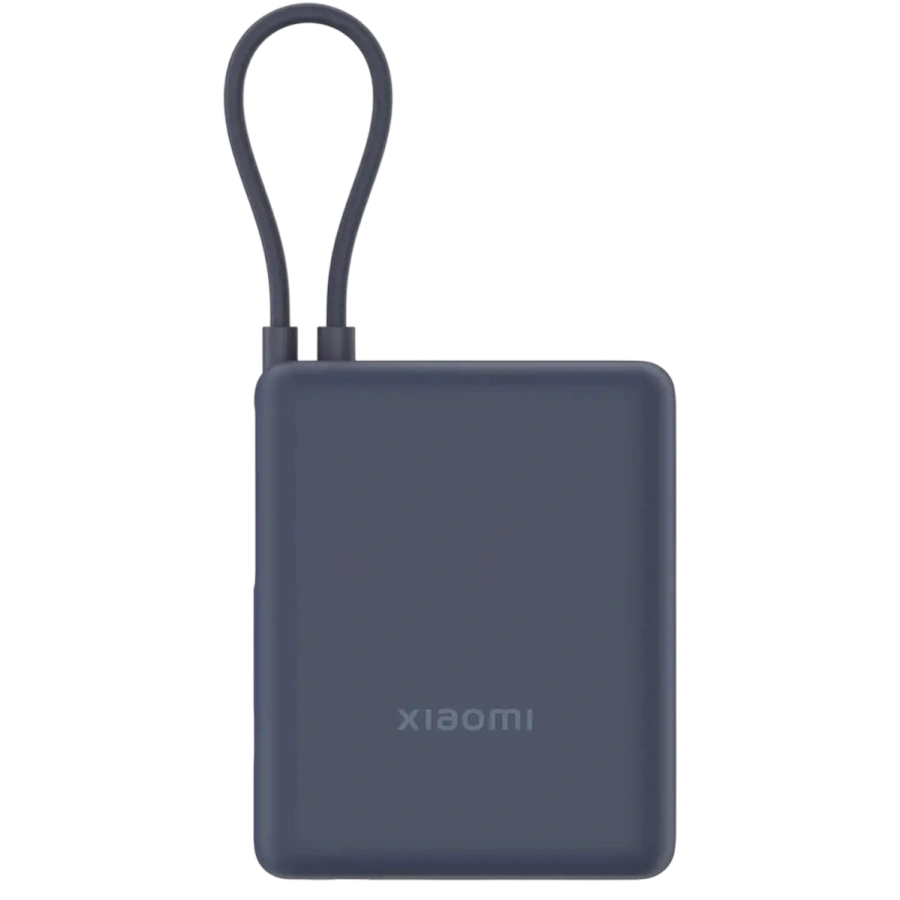 Павербанк Xiaomi 33W Power Bank 10000mAh з вбудованим кабелем - Blue (BHR9341GL)