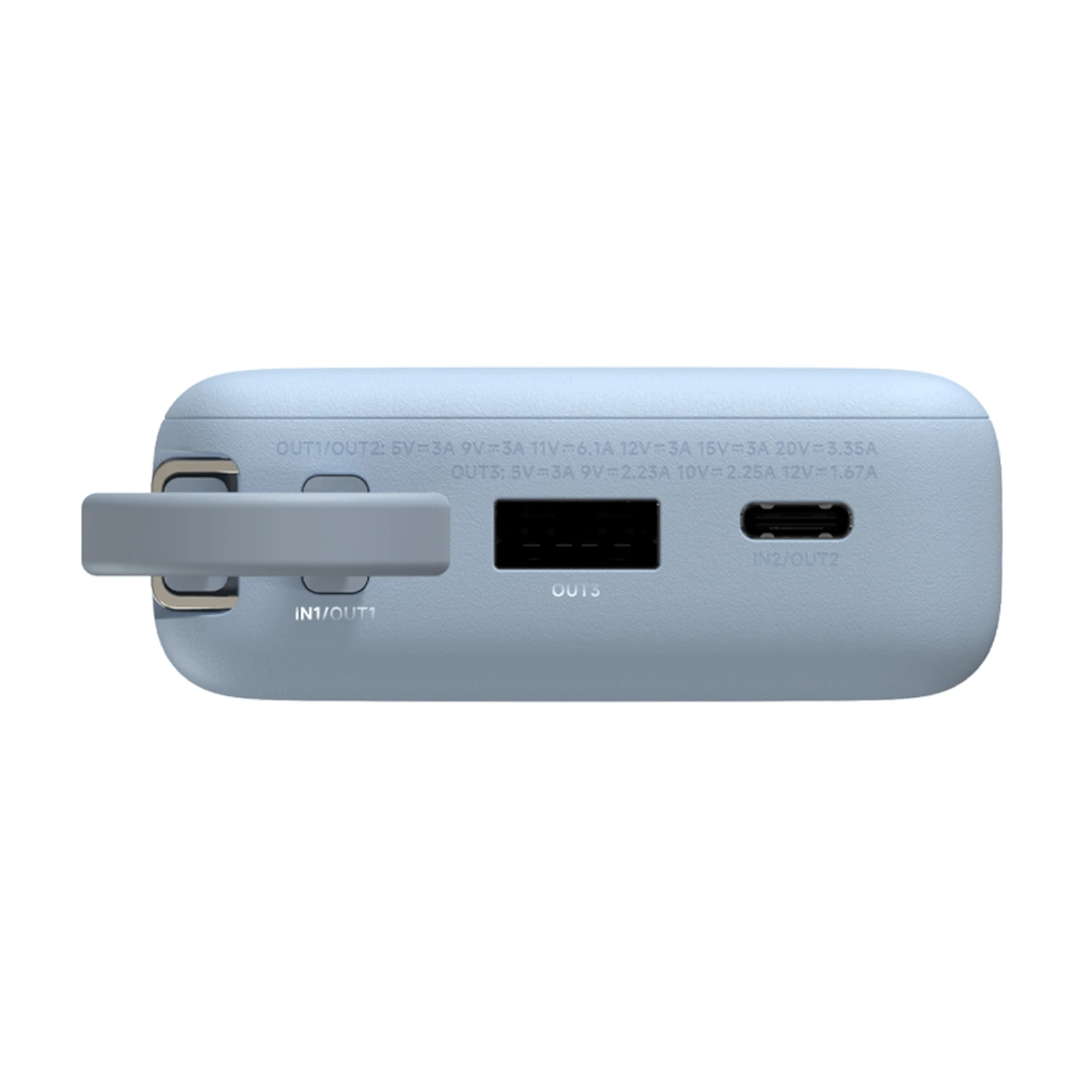 Павербанк Xiaomi 67W Power Bank 10000mAh з вбудованим кабелем - Blue (BHR08NZGL)