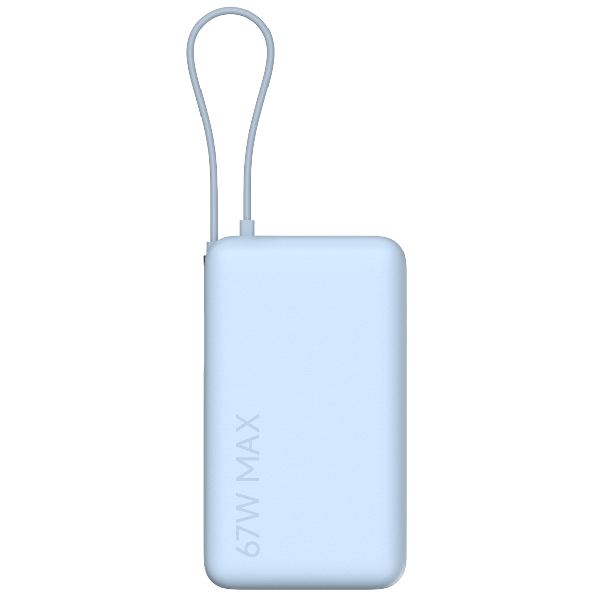 Павербанк Xiaomi 67W Power Bank 10000mAh з вбудованим кабелем - Blue (BHR08NZGL)