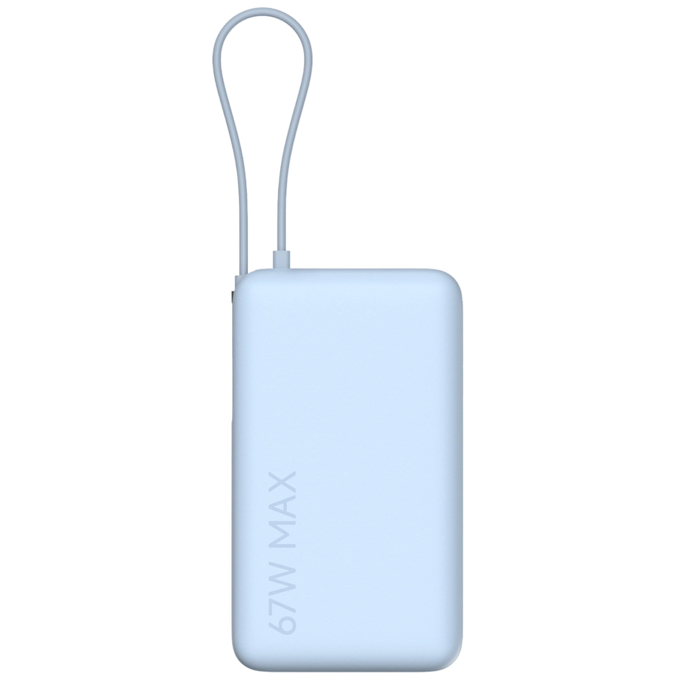 Павербанк Xiaomi 67W Power Bank 10000mAh з вбудованим кабелем - Blue (BHR08NZGL)