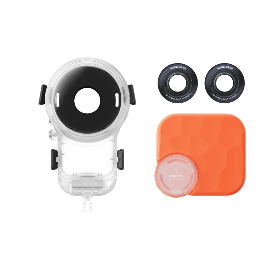 Подводный бокс для 360° съемки Insta360 X6 Invisible Dive Case Pro (CINSBBXG)