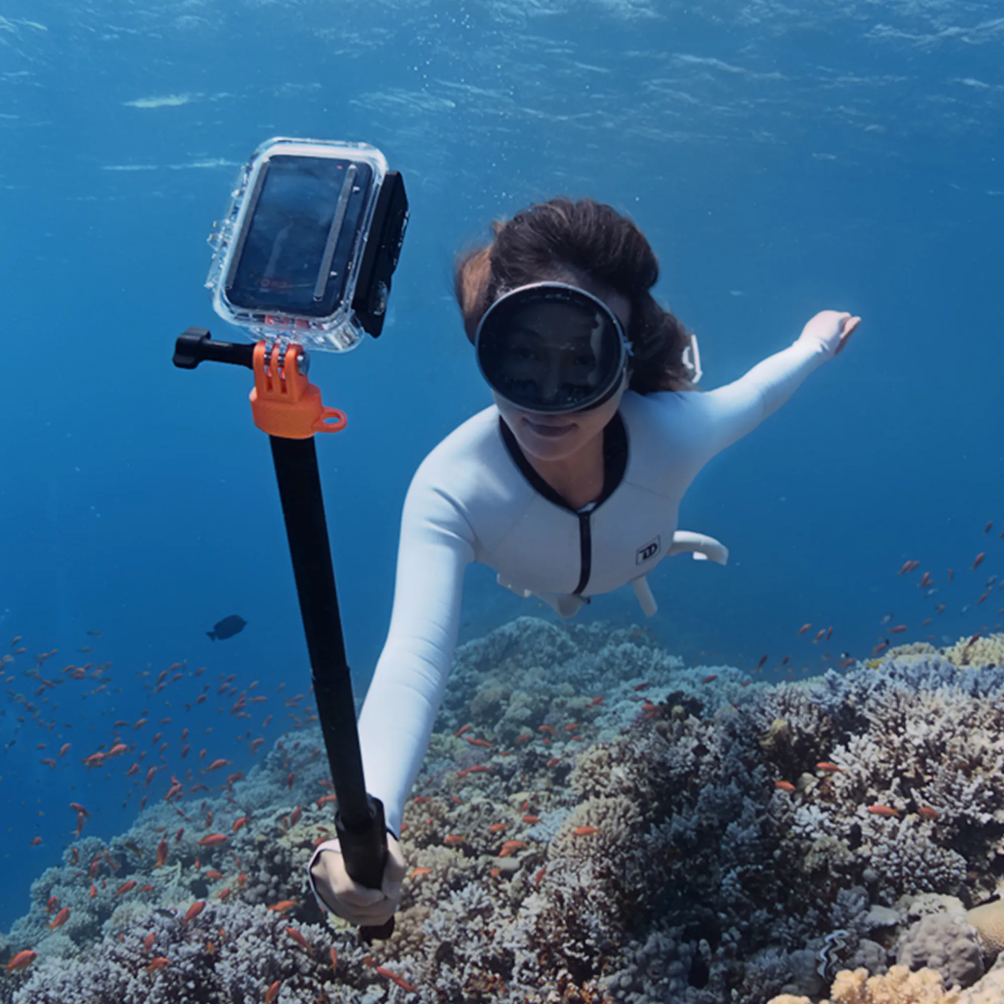 Підводний селфі-монопод з пультом Insta360 Underwater Selfie Stick with Remote (CINSEAVZ)