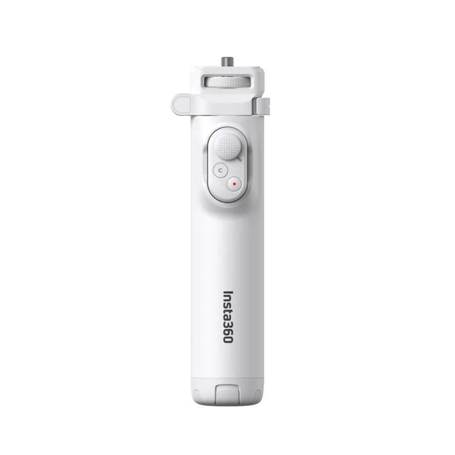 Складаний подовжений селфі-монопод з пультом Insta360 Foldable Selfie Stick Remote Kit Extended Edition - Arctic White