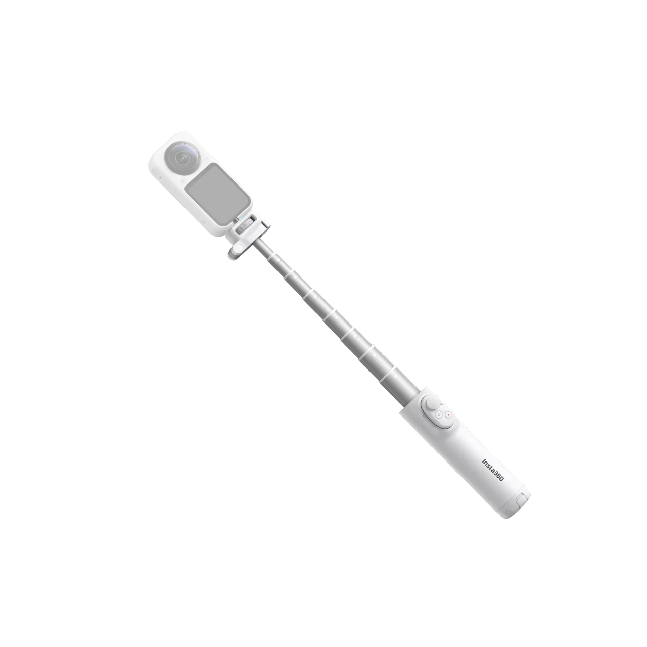 Складаний подовжений селфі-монопод з пультом Insta360 Foldable Selfie Stick Remote Kit Extended Edition - Arctic White