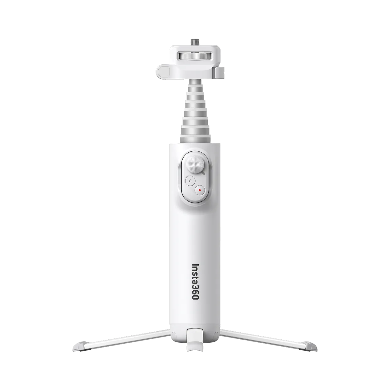 Складаний подовжений селфі-монопод з пультом Insta360 Foldable Selfie Stick Remote Kit Extended Edition - Arctic White