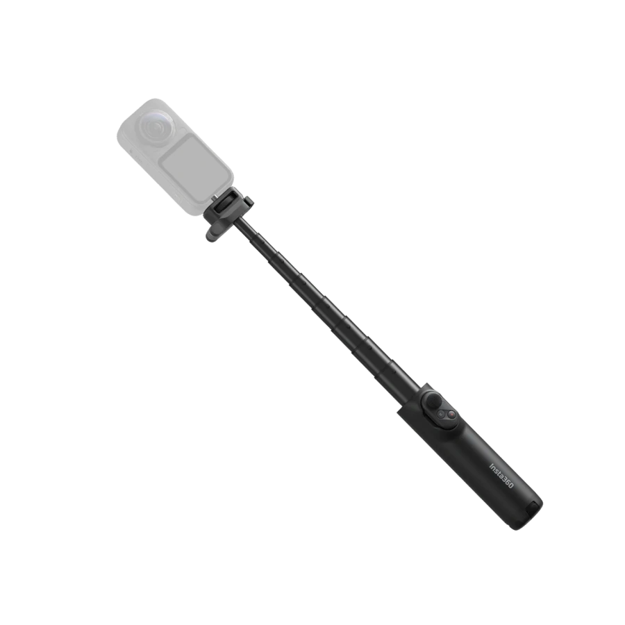 Складаний подовжений селфі-монопод з пультом Insta360 Foldable Selfie Stick Remote Kit Extended Edition - Midnight Black