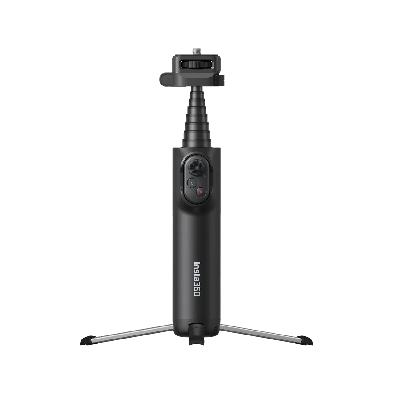 Складаний подовжений селфі-монопод з пультом Insta360 Foldable Selfie Stick Remote Kit Extended Edition - Midnight Black