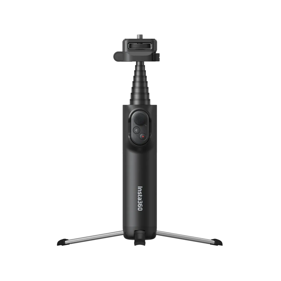 Складаний подовжений селфі-монопод з пультом Insta360 Foldable Selfie Stick Remote Kit Extended Edition - Midnight Black