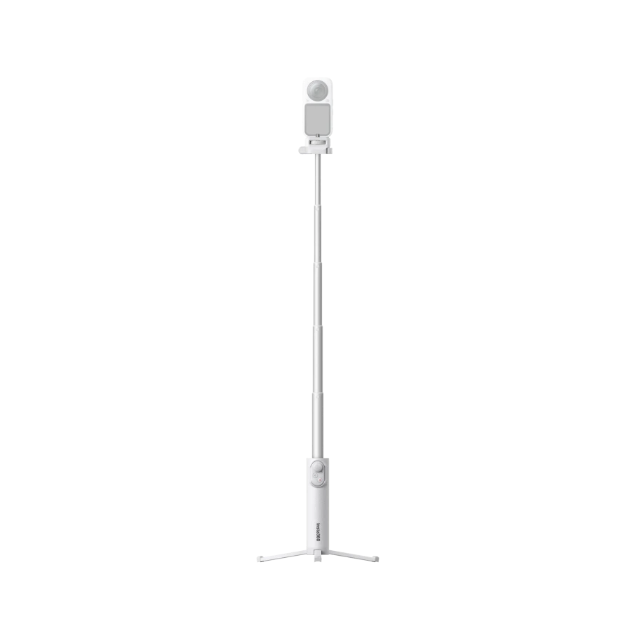 Складаний селфі-монопод з пультом Insta360 Foldable Selfie Stick Remote Kit Lightweight Edition - Arctic White