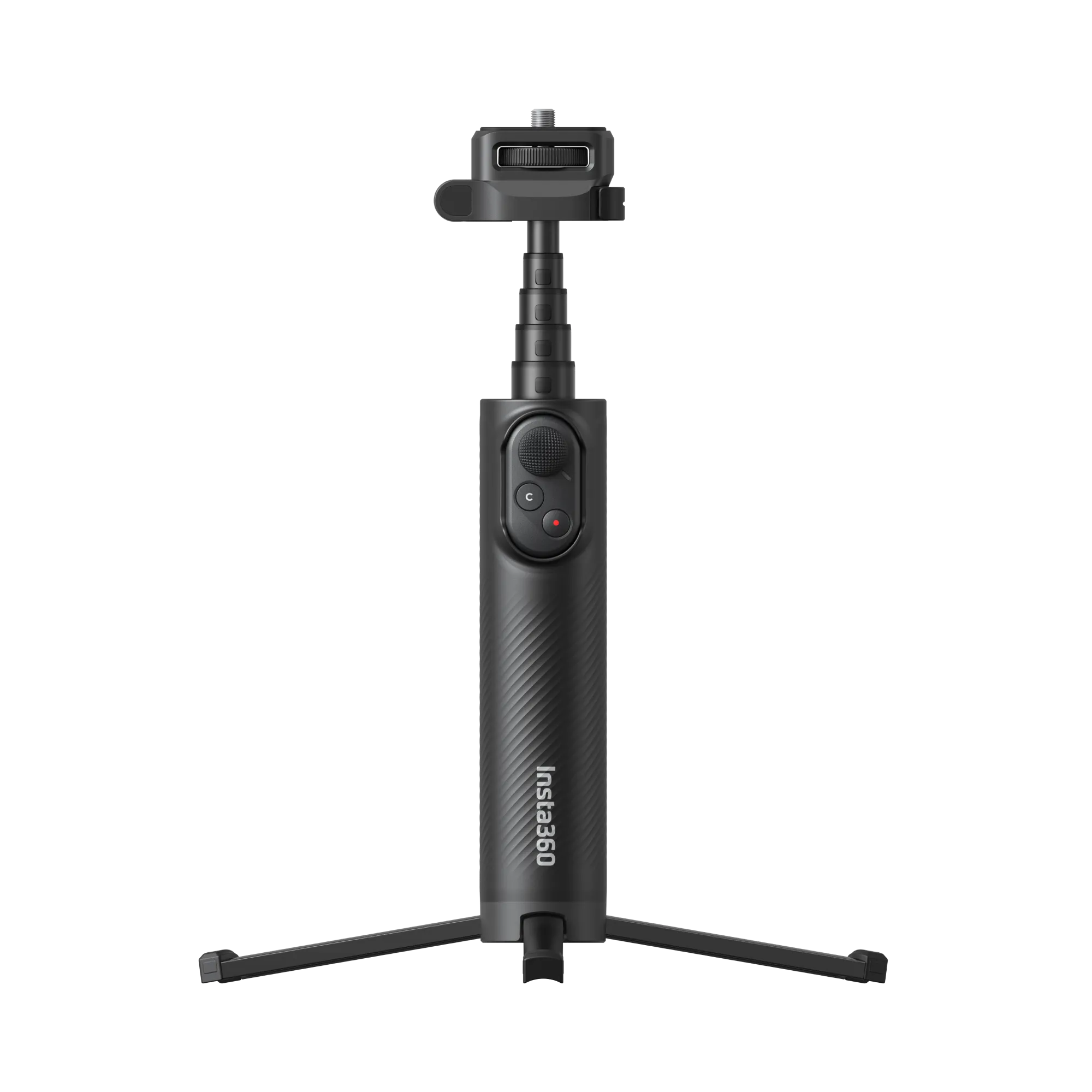 Складаний селфі-монопод з пультом Insta360 Foldable Selfie Stick Remote Kit Lightweight Edition - Midnight Black (CINSHAVR-01)