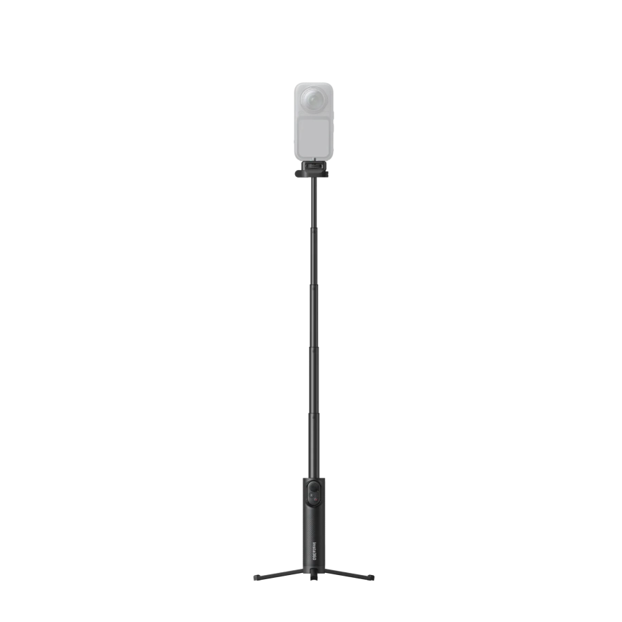 Складаний селфі-монопод з пультом Insta360 Foldable Selfie Stick Remote Kit Lightweight Edition - Midnight Black (CINSHAVR-01)