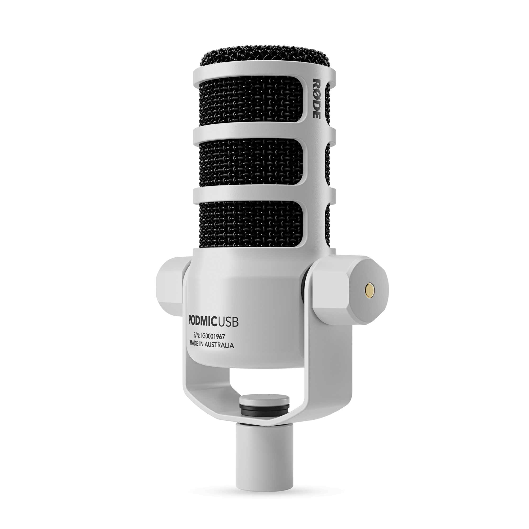 Студійний мікрофон RODE PodMic USB - White (PODMICUSBW)