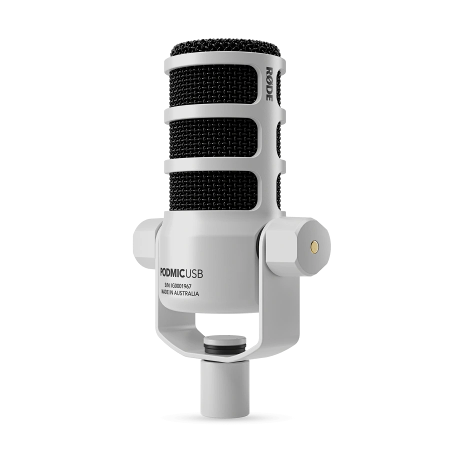 Студійний мікрофон RODE PodMic USB - White (PODMICUSBW)