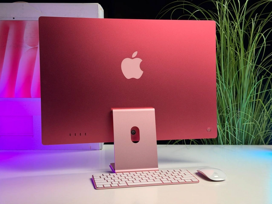 ВЖИВАНИЙ Б/У Apple iMac 24" 2024 M4 8CPU/8GPU/16GB/512GB Pink (Z1E600085) - Состояние: хорошее | Комплектация: полный | Гарантия: 3 мес.