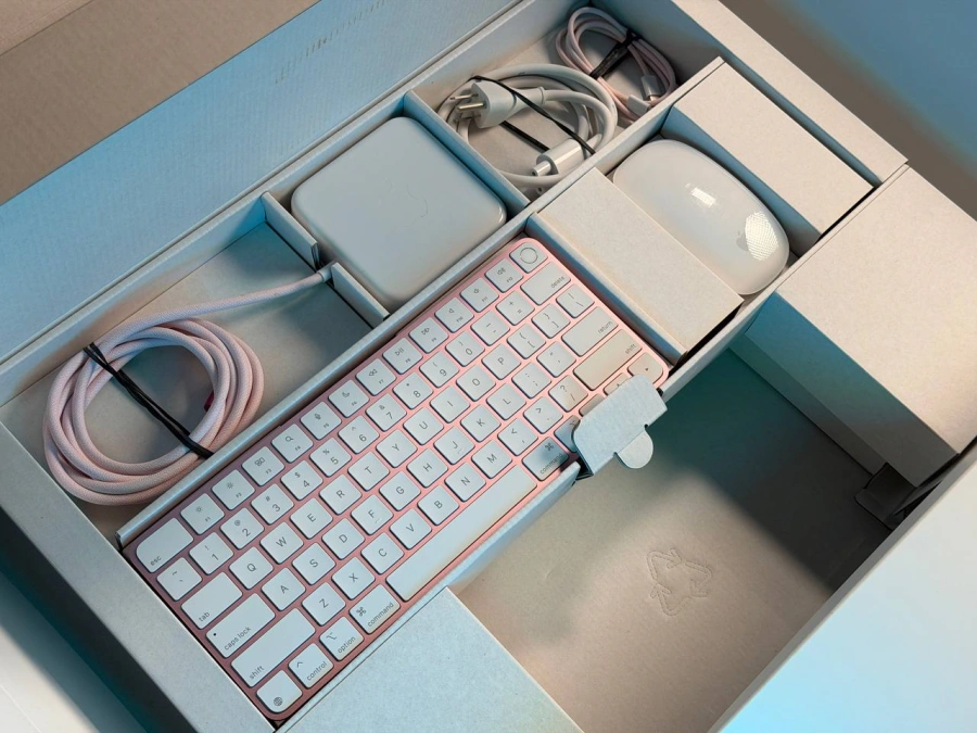 ВЖИВАНИЙ Б/У Apple iMac 24" 2024 M4 8CPU/8GPU/16GB/512GB Pink (Z1E600085) - Состояние: хорошее | Комплектация: полный | Гарантия: 3 мес.