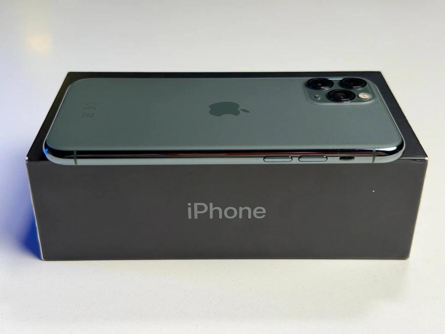ВЖИВАНИЙ Б/У Apple iPhone 11 Pro 256GB Midnight Green (MWCQ2) - Стан: гарний | Акумулятор: 100% | Комплектація: повний | Гарантія: 3 міс.