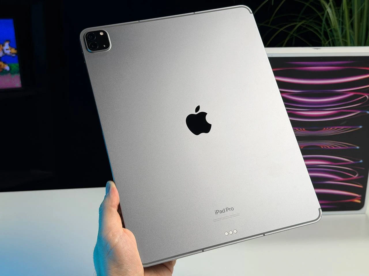 ВЖИВАНИЙ Б/У iPad Pro 12.9" 2022 Wi-Fi + Cellular 512GB Space Gray (MP623, MP223) - Стан: гарний | Акумулятор: 90% | Комплектація: повний | Гарантія: 3 міс.