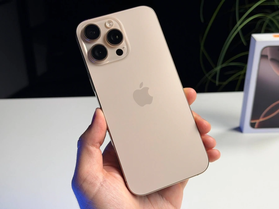 ВЖИВАНИЙ Б/У Apple iPhone 16 Pro Max 1TB Desert Titanium (MYX63) - Стан: ідеальний | Акумулятор: 91% | Комплектація: повний | Гарантія: 3 міс.