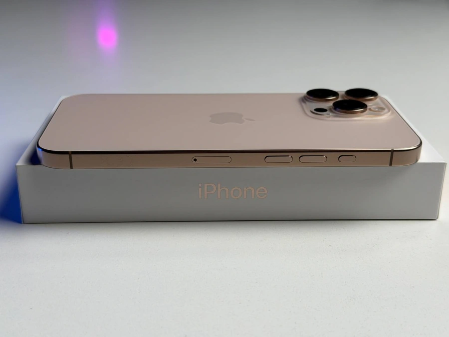 ВЖИВАНИЙ Б/У Apple iPhone 16 Pro Max 1TB Desert Titanium (MYX63) - Стан: ідеальний | Акумулятор: 91% | Комплектація: повний | Гарантія: 3 міс.