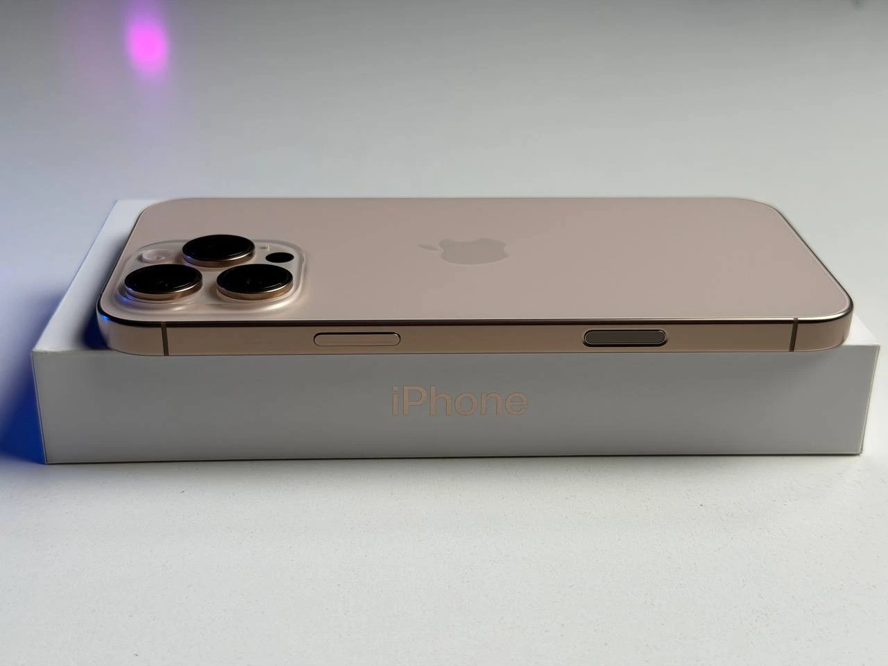 ВЖИВАНИЙ Б/У Apple iPhone 16 Pro Max 1TB Desert Titanium (MYX63) - Стан: ідеальний | Акумулятор: 91% | Комплектація: повний | Гарантія: 3 міс.