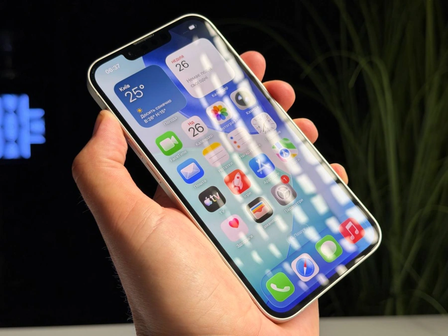ВЖИВАНИЙ Б/У Apple iPhone 13 512GB Starlight (MLN33, MLQD3) - Состояние: хороший | Аккумулятор: 100% | Комплектация: iPhone, кабель | Гарантия: 3 мес.