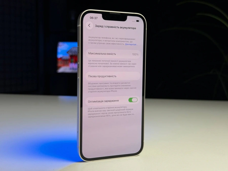 ВЖИВАНИЙ Б/У Apple iPhone 13 512GB Starlight (MLN33, MLQD3) - Состояние: хороший | Аккумулятор: 100% | Комплектация: iPhone, кабель | Гарантия: 3 мес.