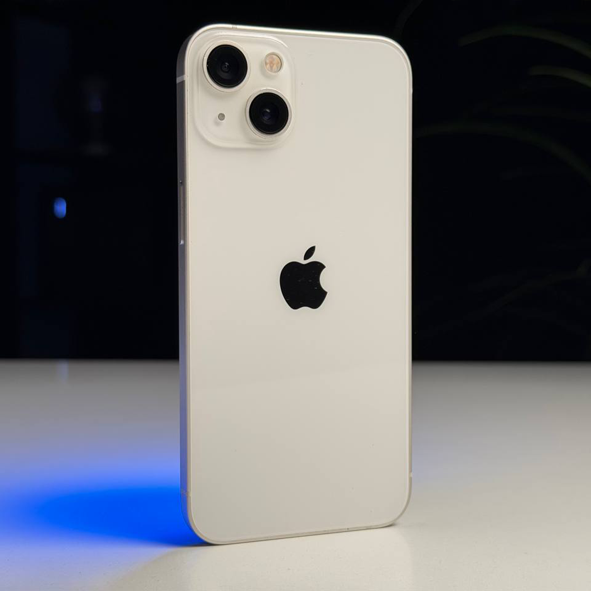 ВЖИВАНИЙ Б/У Apple iPhone 13 512GB Starlight (MLN33, MLQD3) - Состояние: хороший | Аккумулятор: 100% | Комплектация: iPhone, кабель | Гарантия: 3 мес.
