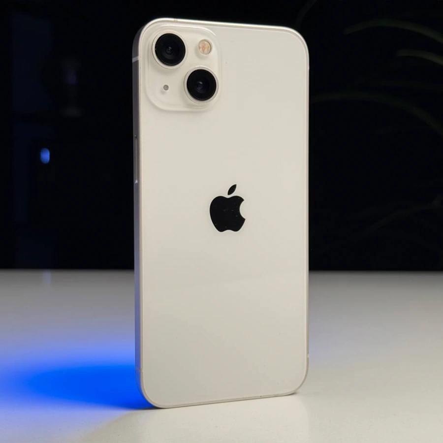 ВЖИВАНИЙ Б/У Apple iPhone 13 512GB Starlight (MLN33, MLQD3) - Состояние: хороший | Аккумулятор: 100% | Комплектация: iPhone, кабель | Гарантия: 3 мес.