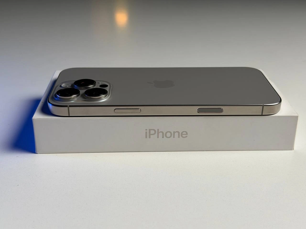ВЖИВАНИЙ Б/У Apple iPhone 16 Pro Max 256GB Natural Titanium (MYWY3) - Состояние: хороший | Аккумулятор: 91% | Комплектация: полный | Гарантия: 3 мес.