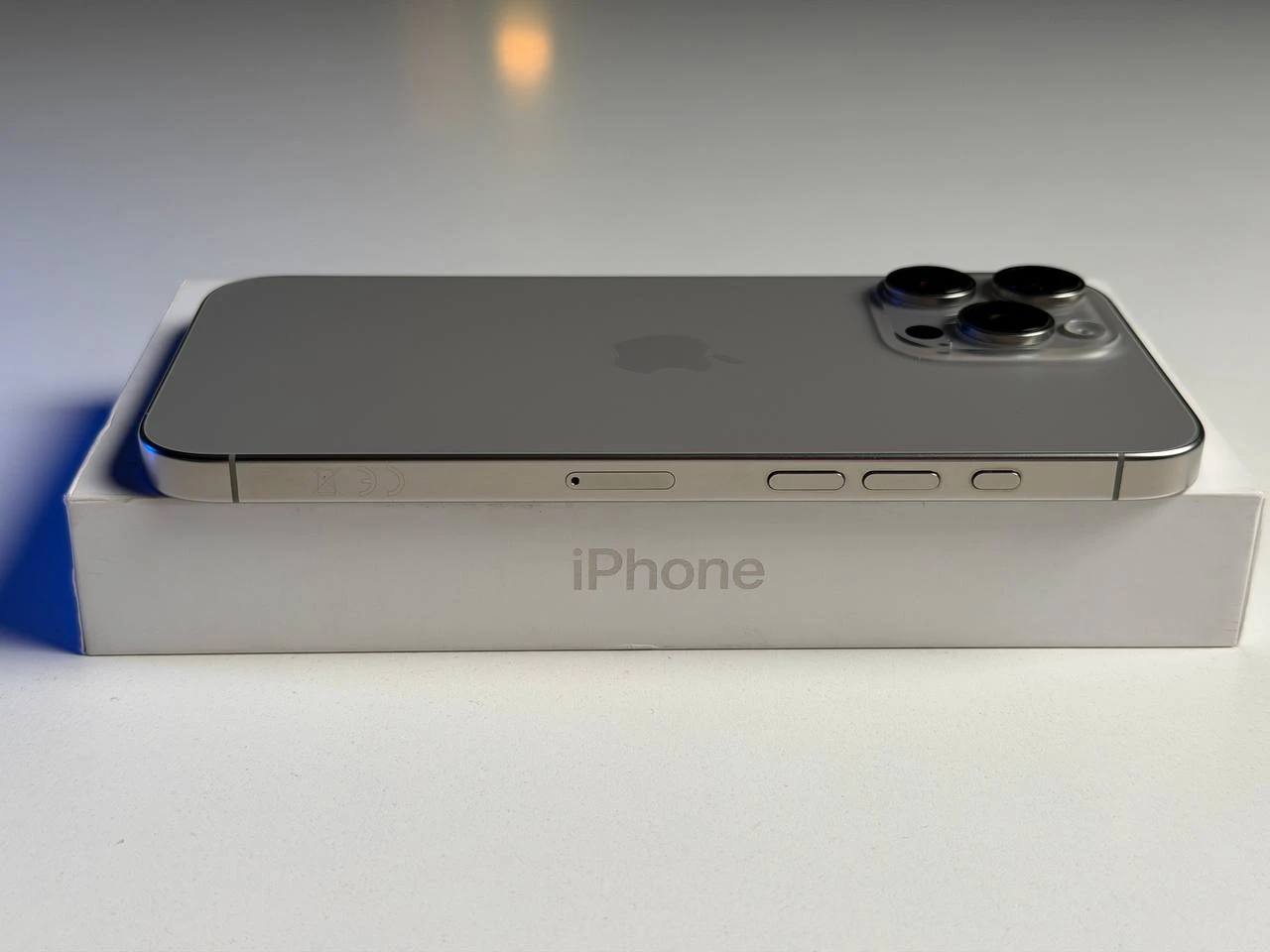 ВЖИВАНИЙ Б/У Apple iPhone 16 Pro Max 256GB Natural Titanium (MYWY3) - Состояние: хороший | Аккумулятор: 91% | Комплектация: полный | Гарантия: 3 мес.