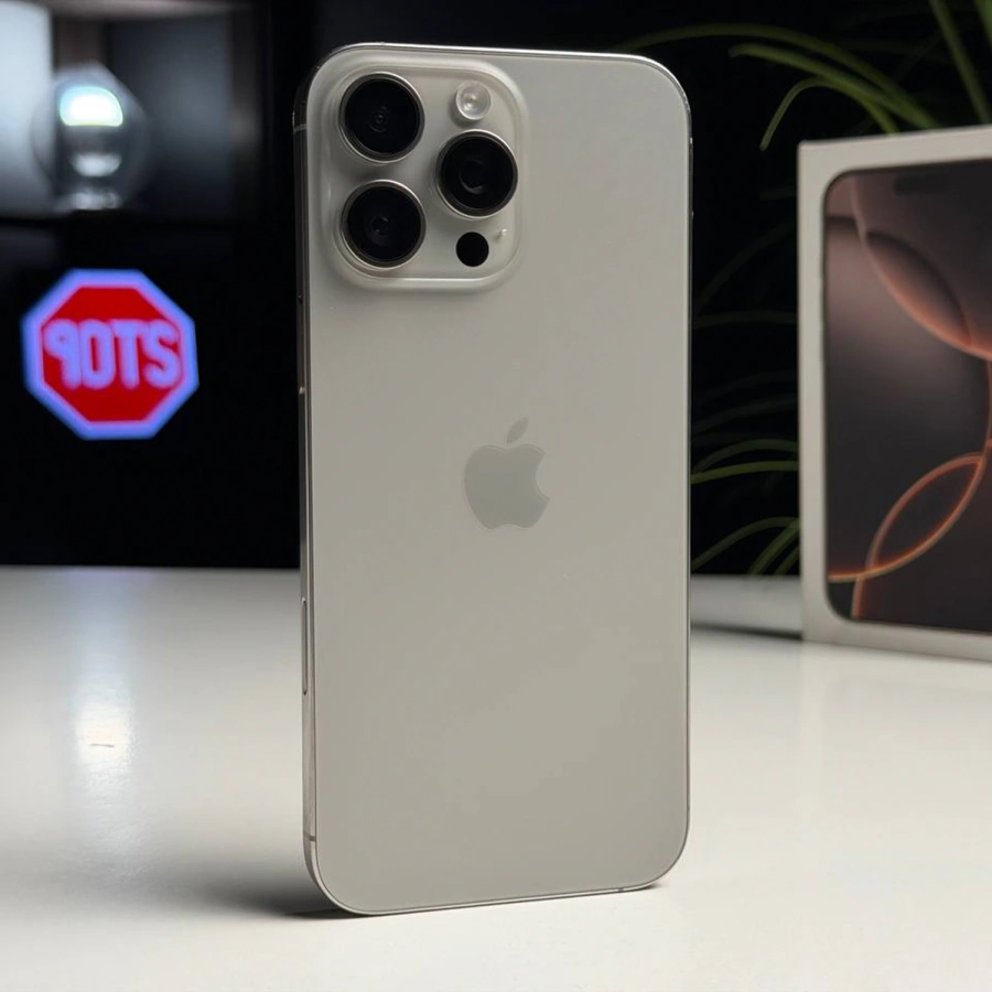 ВЖИВАНИЙ Б/У Apple iPhone 16 Pro Max 512GB Natural Titanium (MYX33) - Стан: задовільний | Акумулятор: 100% | Комплектація: повний | Гарантія: 3 міс.