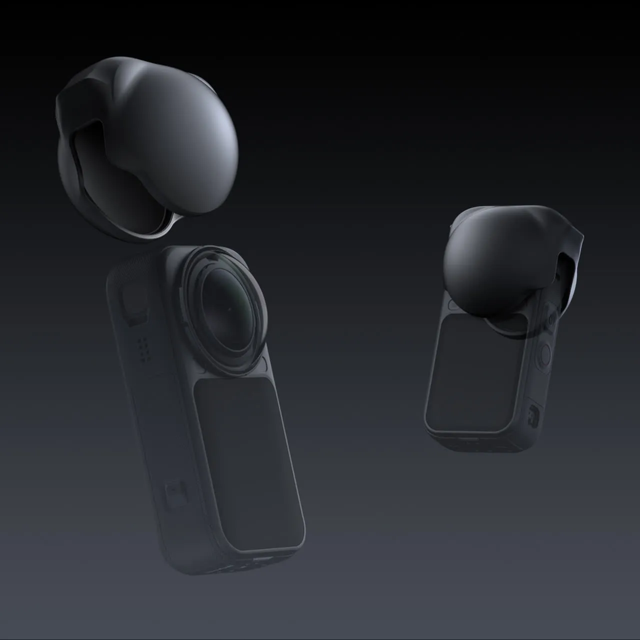 Защитная крышка для объективов Insta360 X6 Lens Cap - Midnight Black (CINSBBXM)