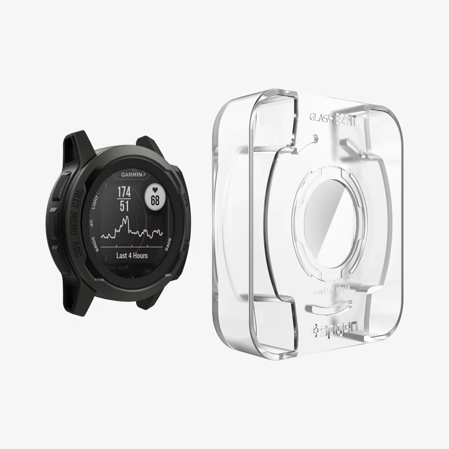 Защитное стекло Spigen GLAS.tR EZ Fit for Garmin Instinct 2S (AGL05263)