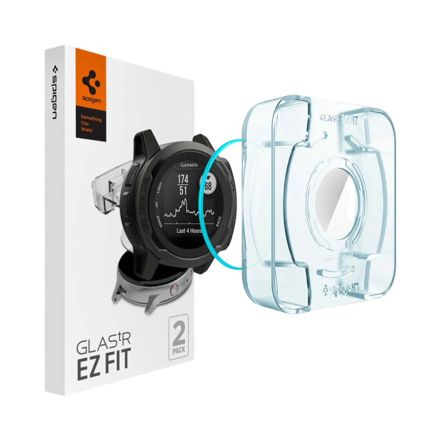 Защитное стекло Spigen GLAS.tR EZ Fit for Garmin Instinct 2S (AGL05263)