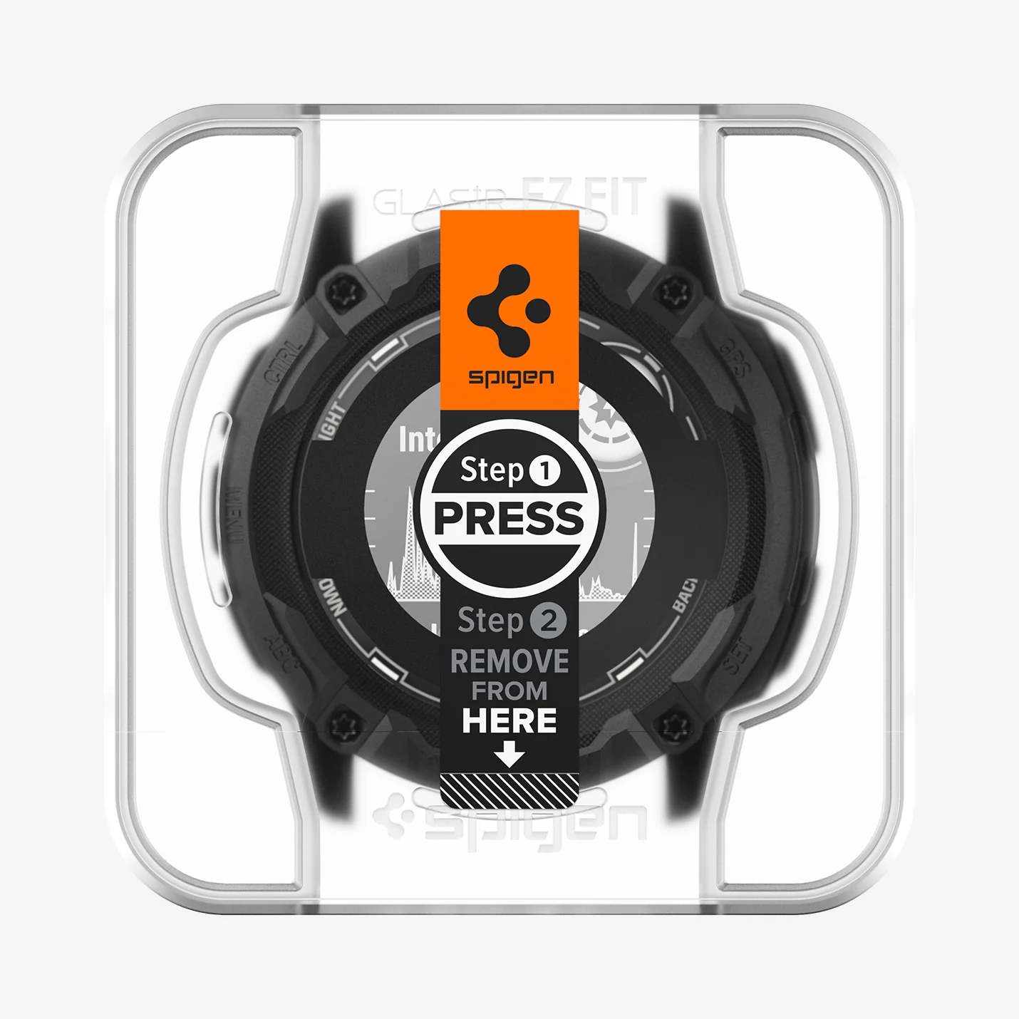 Защитное стекло Spigen GLAS.tR EZ Fit for Garmin Instinct 2X Solar (AGL09345)