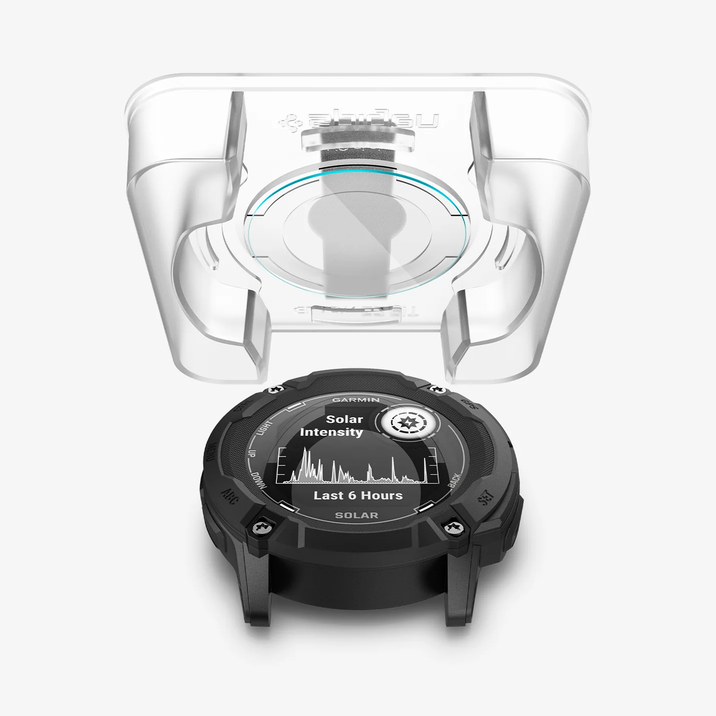 Защитное стекло Spigen GLAS.tR EZ Fit for Garmin Instinct 2X Solar (AGL09345)