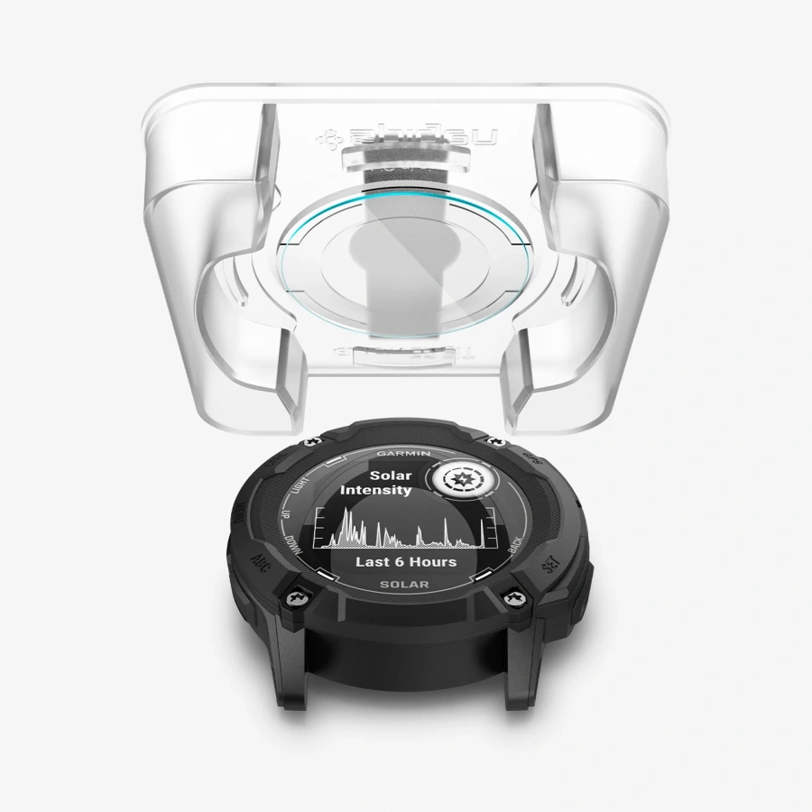 Защитное стекло Spigen GLAS.tR EZ Fit for Garmin Instinct 2X Solar (AGL09345)