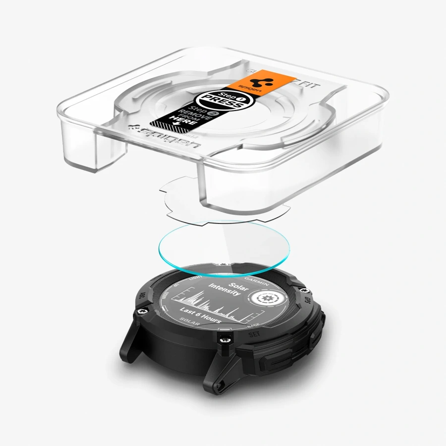 Защитное стекло Spigen GLAS.tR EZ Fit for Garmin Instinct 2X Solar (AGL09345)