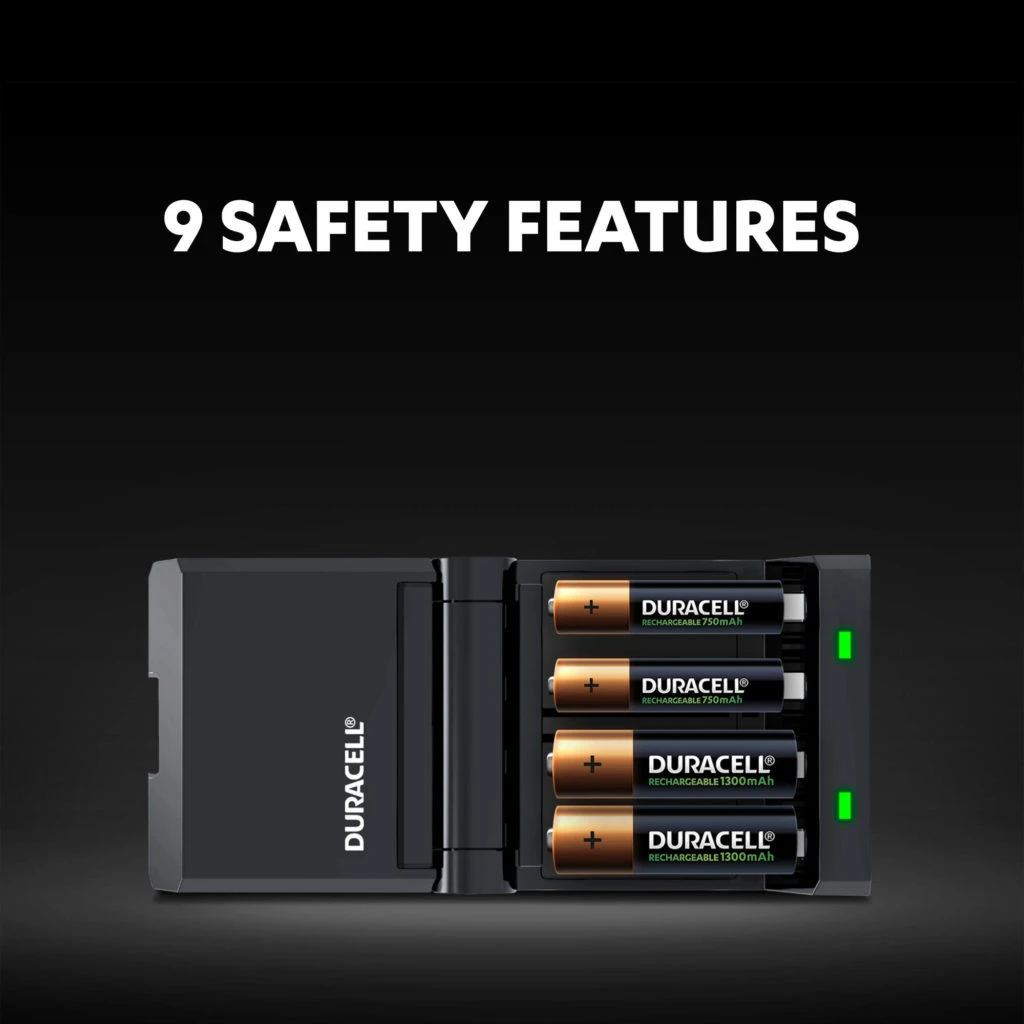 Зарядний пристрій Duracell Hi-Speed Charger CEF27 + 2×AA HR6 1300mAh + 2×AAA HR03 750mAh (5007500)