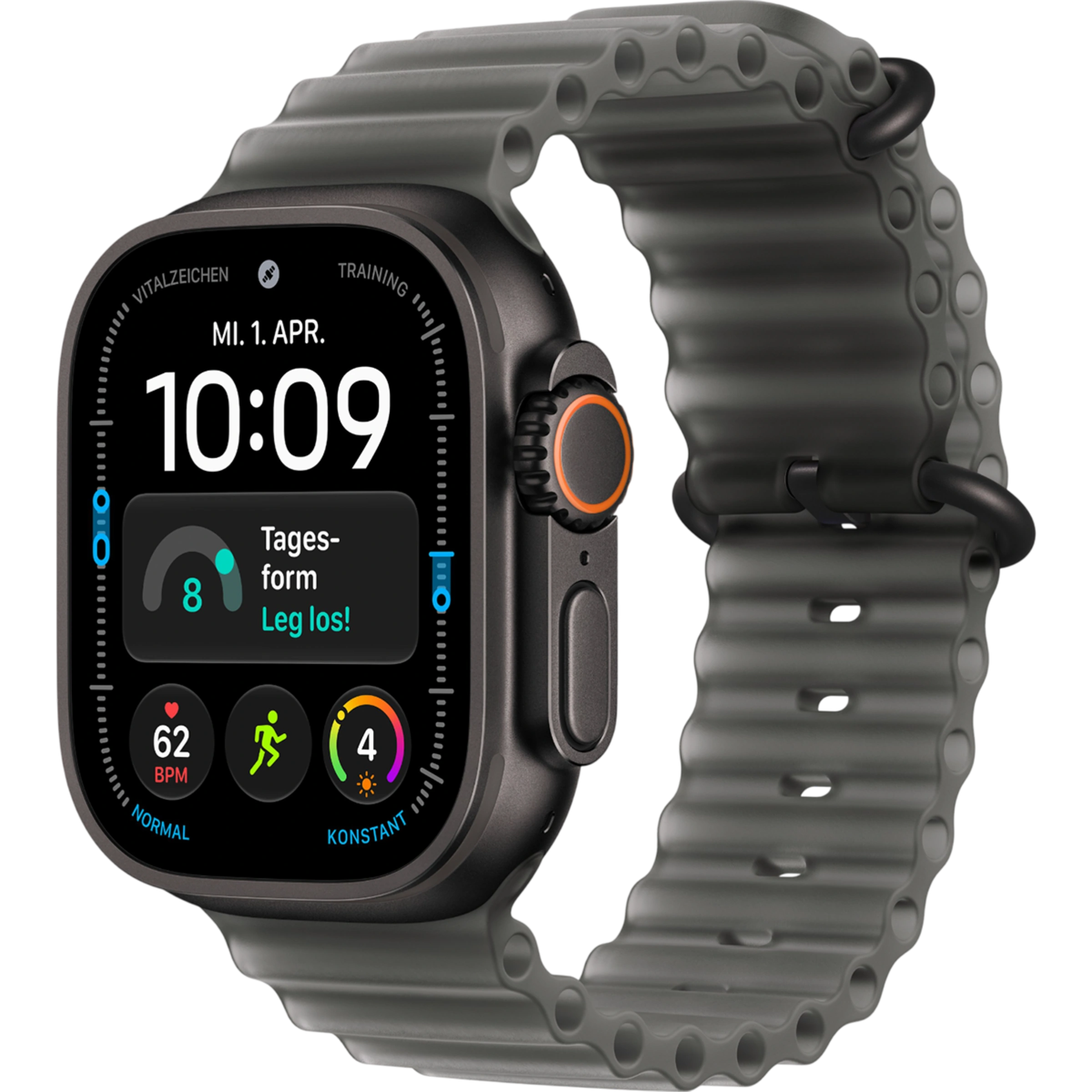 AApple Watch Ultra 4 GPS + Cellular 49mm Black Titanium Case with Translucent Black Ocean Band (MJAY4) AApple Watch Ultra 4 GPS + Cellular 49mm Black Titanium Case with Translucent Black Ocean Band (MJAY4)
