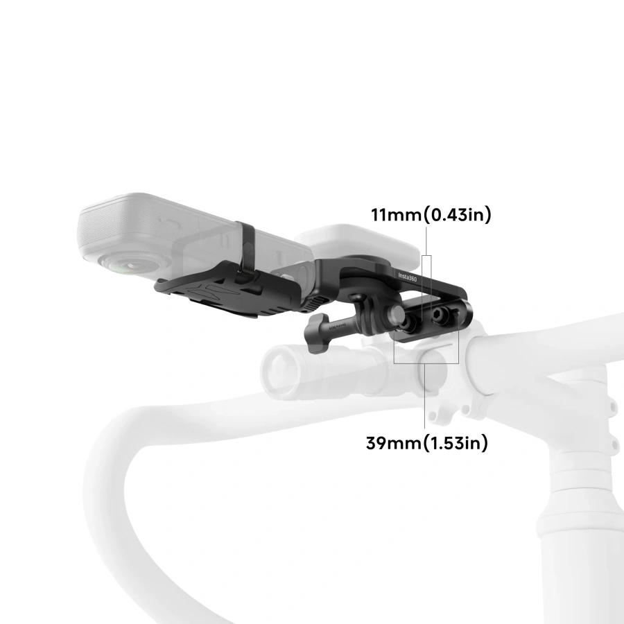 Кріплення для велокомп'ютера на окреме кермо Insta360 Bike Computer Mount - Independent Handlebars [Pro]
