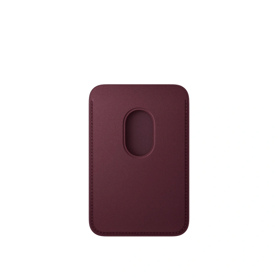 Apple iPhone FineWoven Wallet with MagSafe – Burgundy (MK9H4)